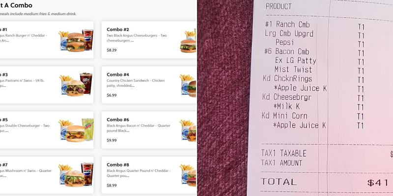 Arctic Circle Menu
