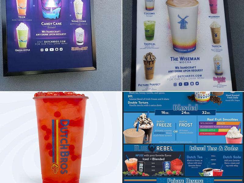 Dutch Bros Coffee Menu