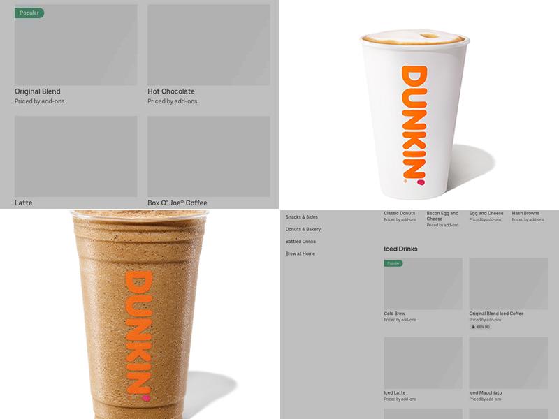Dunkin' Menu