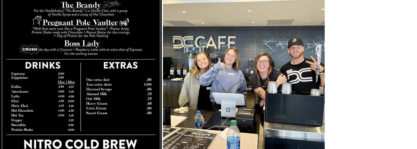 DC Cafe Menu