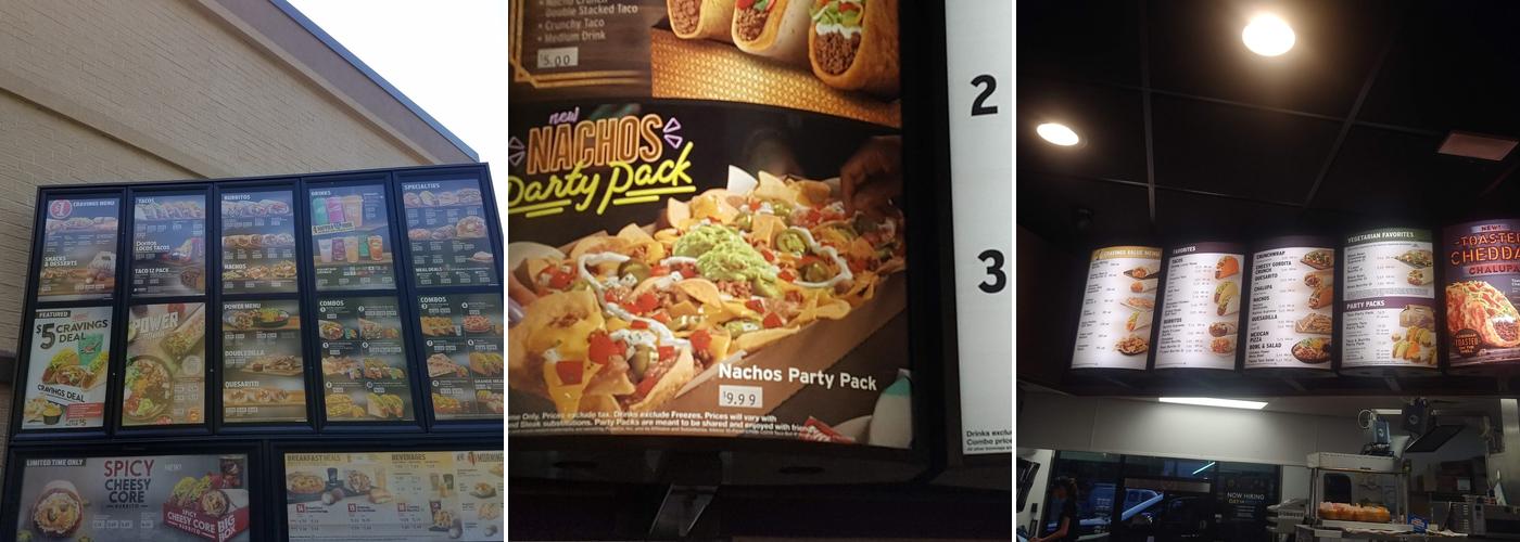Taco Bell Menu