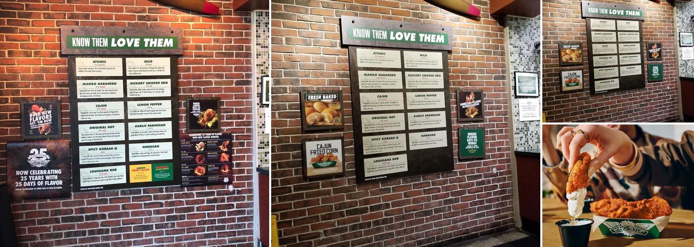 Wingstop Menu