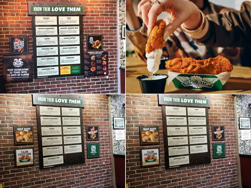 Wingstop Menu