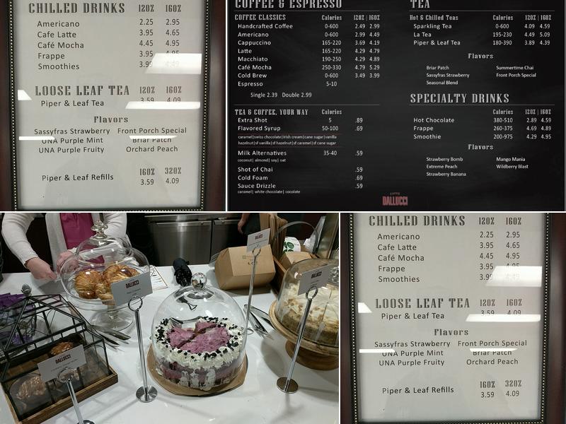 Caffè Dallucci Menu