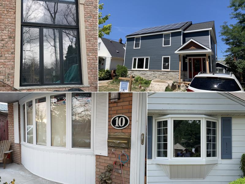 Marks windows and doors