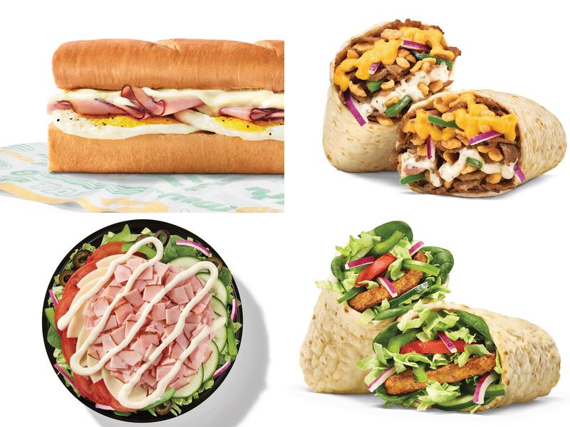 Subway Menu