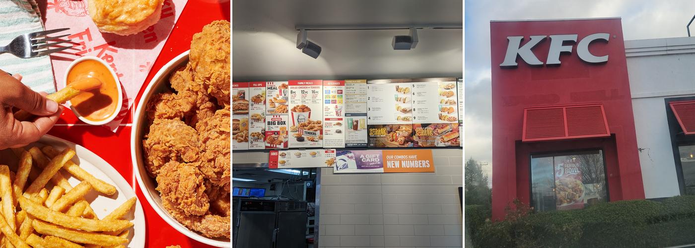KFC Menu