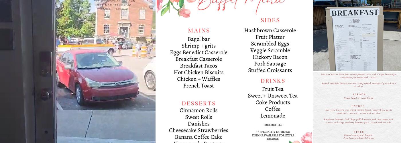 Rustic Grounds Coffee Co. Menu