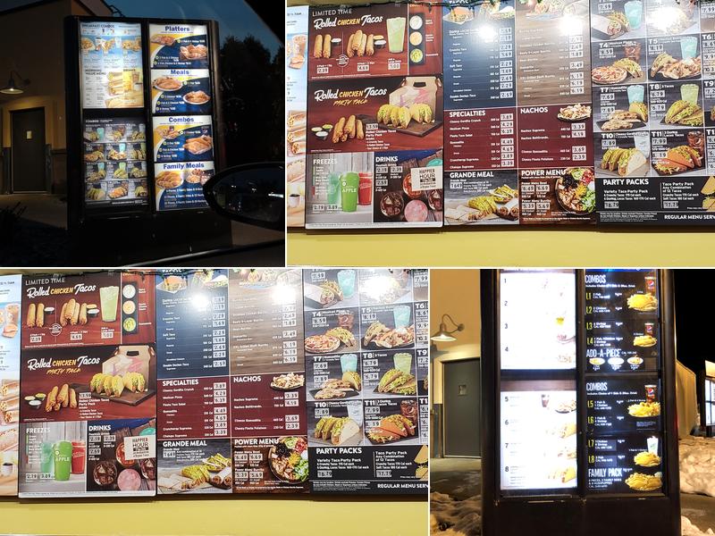 Taco Bell Menu