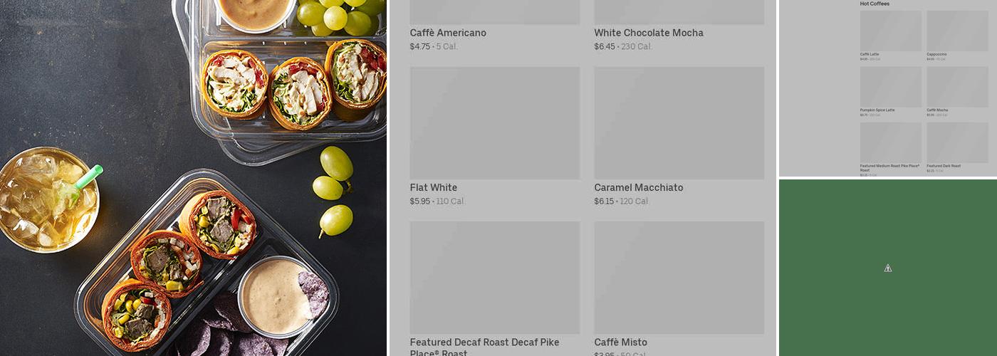 Starbucks Menu