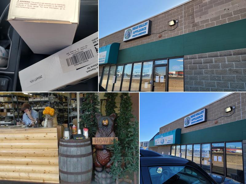 Bear Valley Appliance Parts and Service