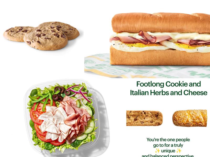 Subway Menu