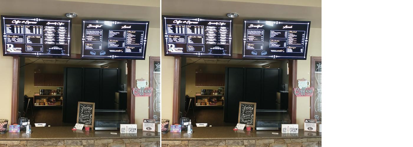 The Roasted Bean Menu