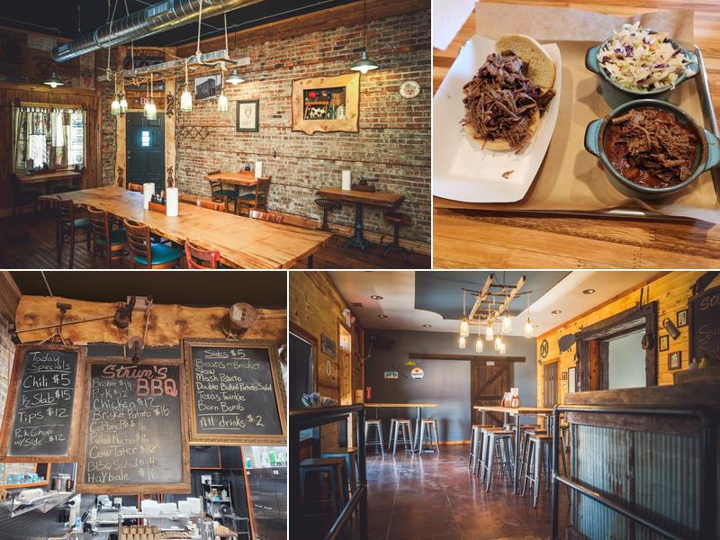 Strum's BBQ 201 W Washington St, Morris