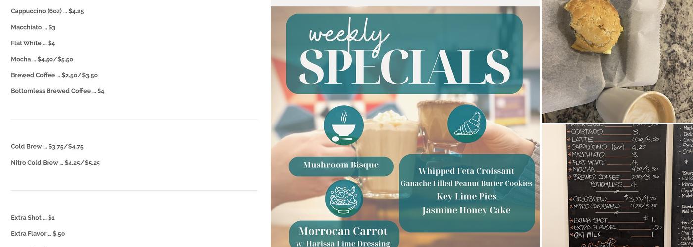 Dry Stack Coffee Roastery + Coffee Bar Menu