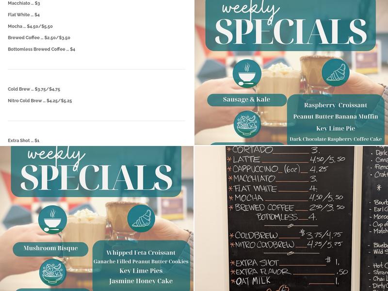 Dry Stack Coffee Roastery + Coffee Bar Menu