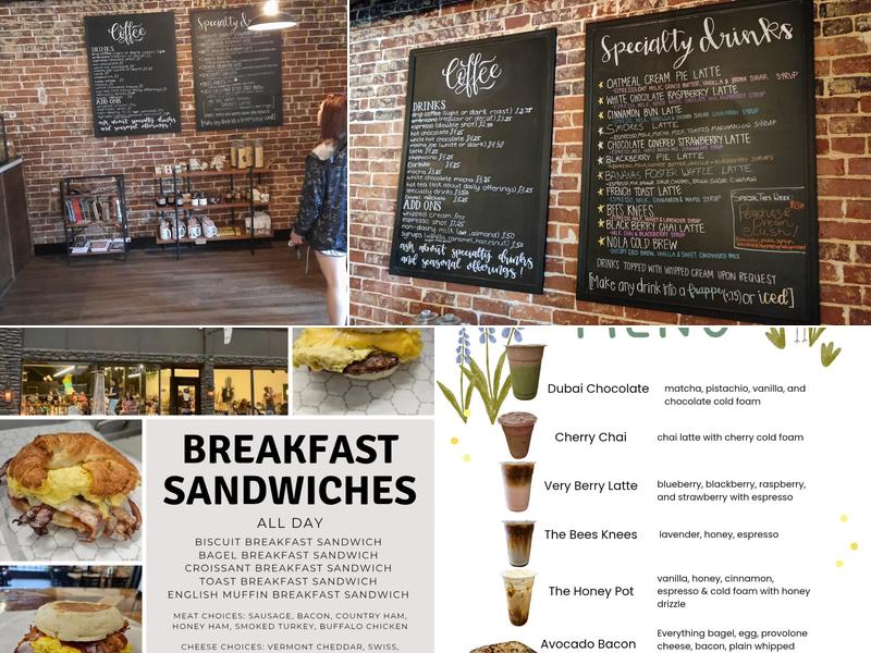 Mercantile Coffee & Feed Menu