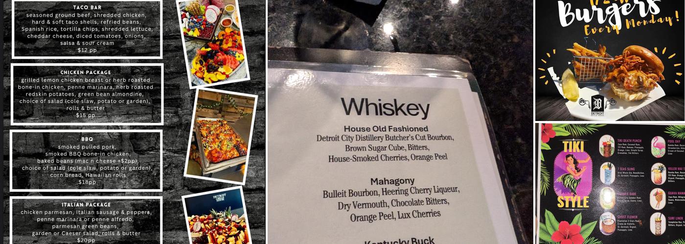 Detroit Grille House Menu