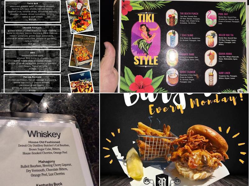 Detroit Grille House Menu