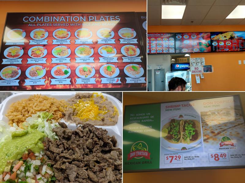 Don Tortaco Mexican Grill #7 Menu