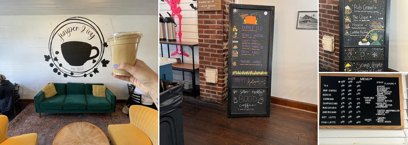 Juniper & Ivy Menu