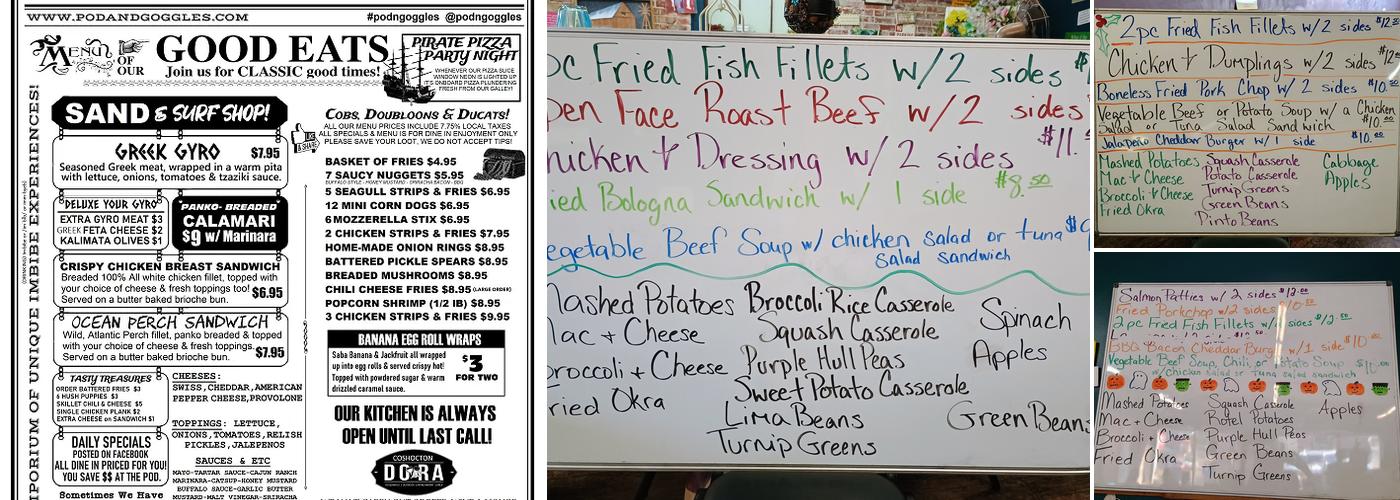 Courtsquare Café Menu