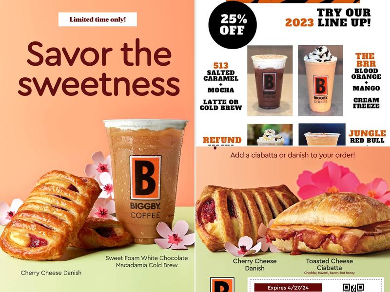 Biggby Coffee Menu