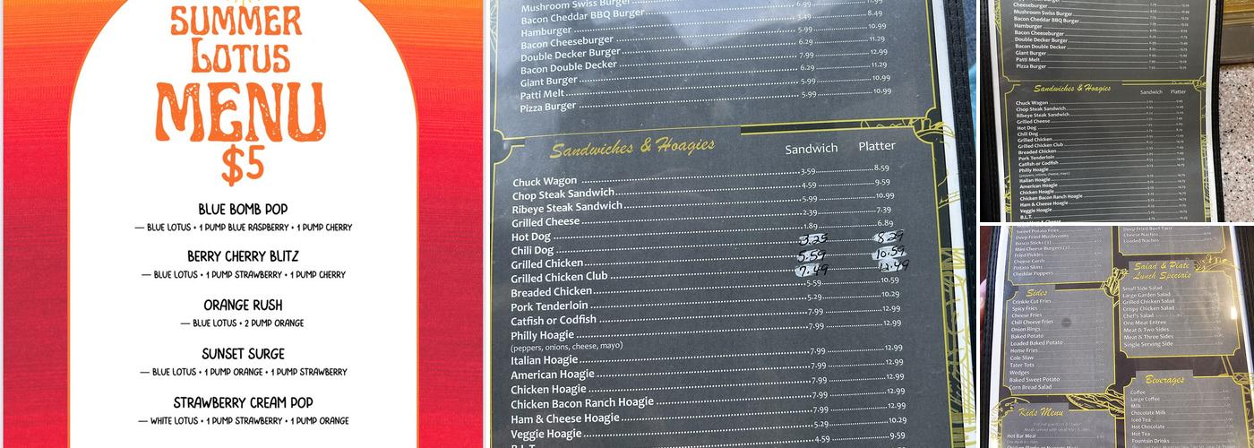 Opals #2 Menu