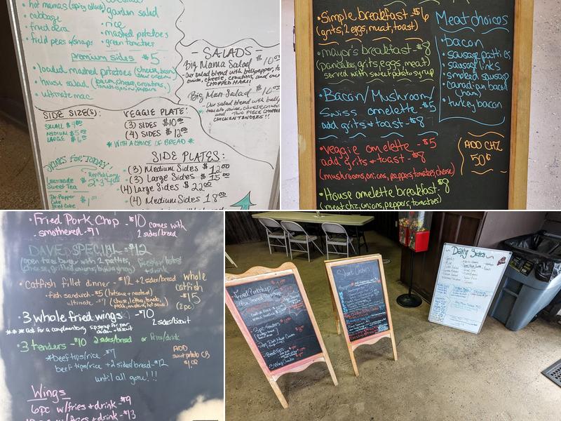 Sweet Potato Heaven Menu
