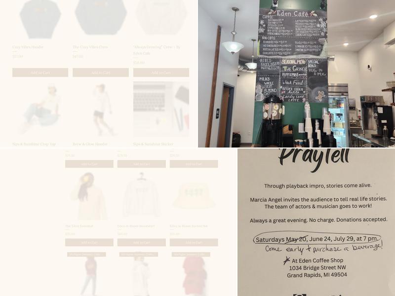 Eden Cafe Menu