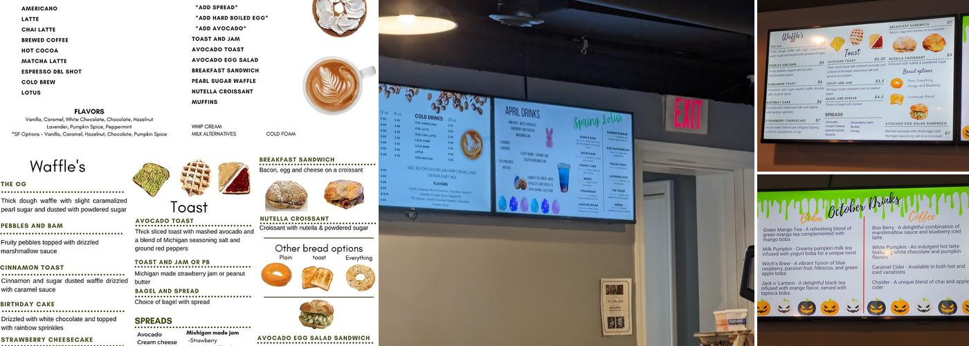 The Backroom @ Toppings Menu