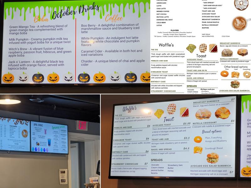 The Backroom @ Toppings Menu