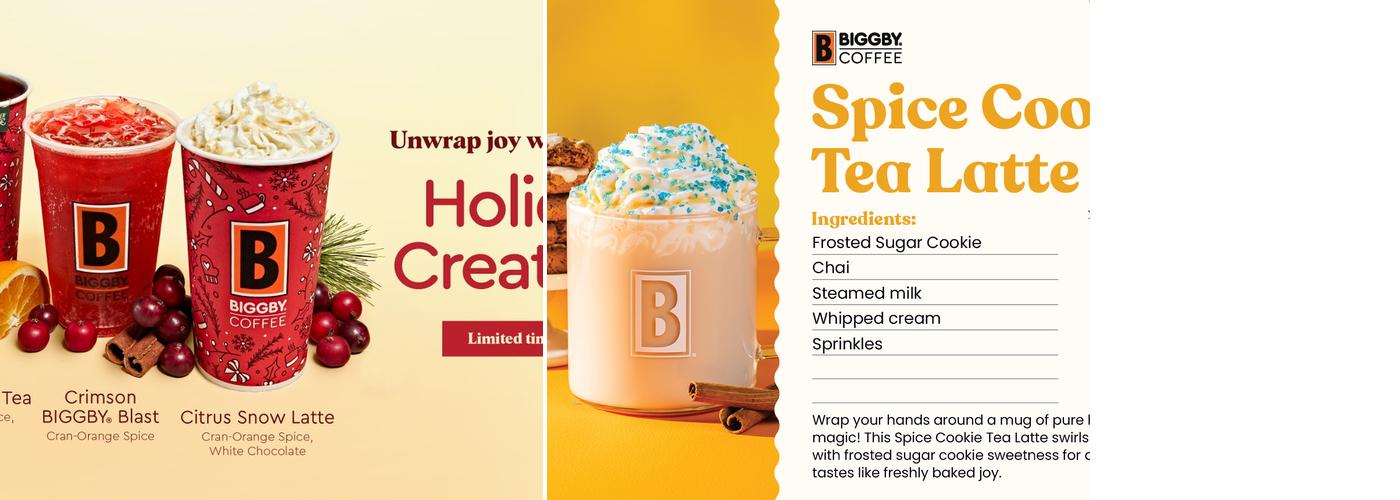 BIGGBY COFFEE Menu