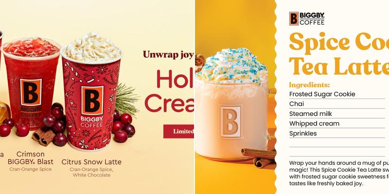 BIGGBY COFFEE Menu