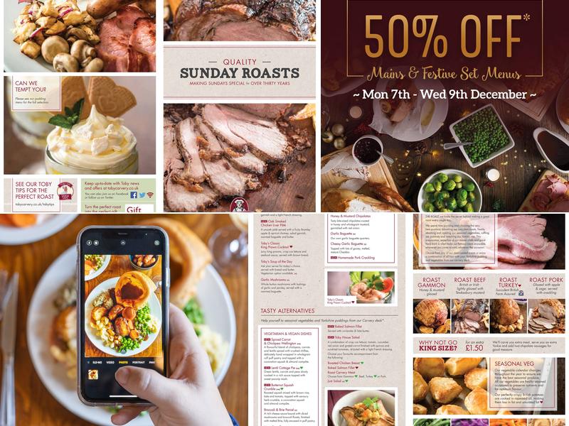 Toby Carvery Ewell Menu