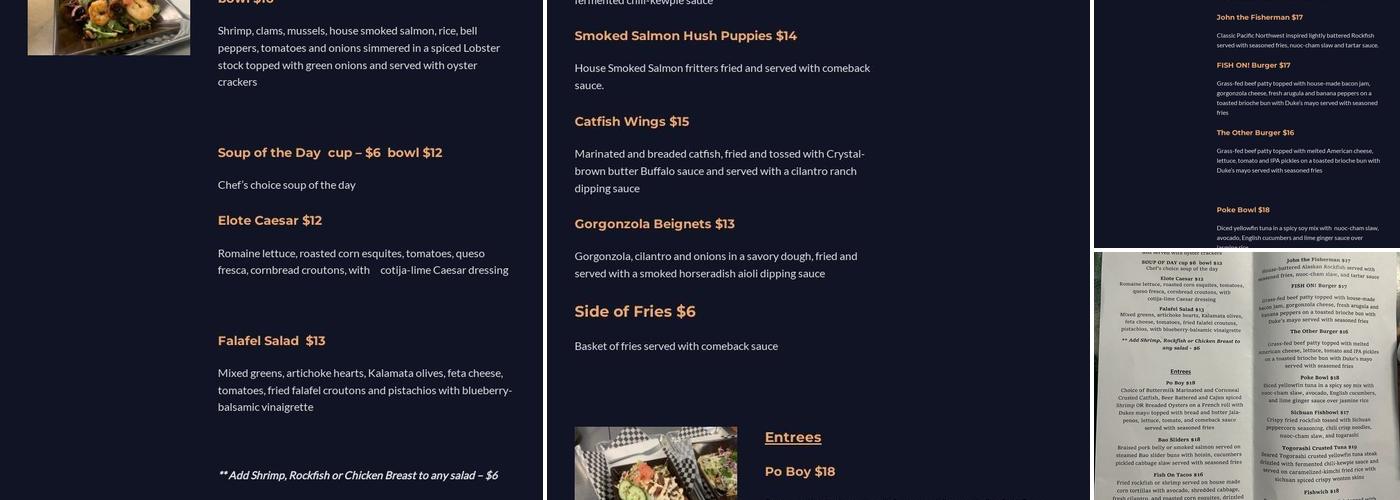 Fish ON Menu