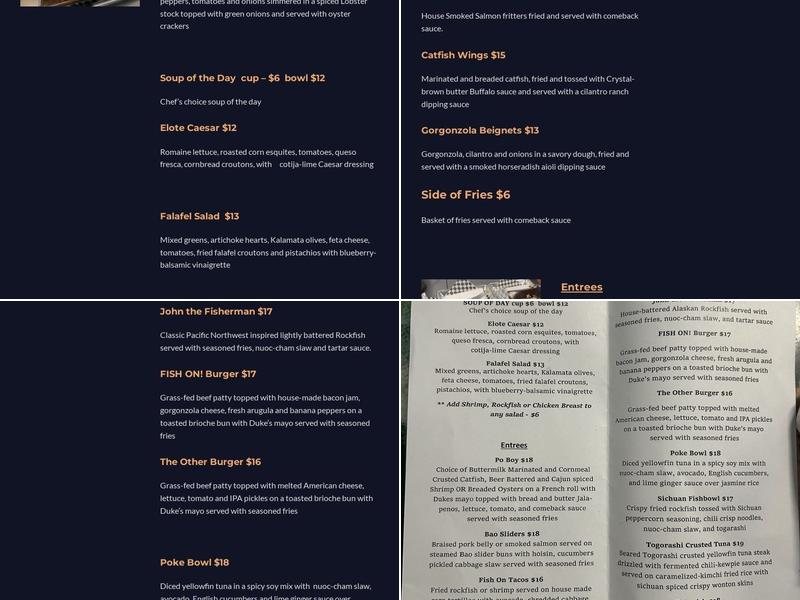 Fish ON Menu