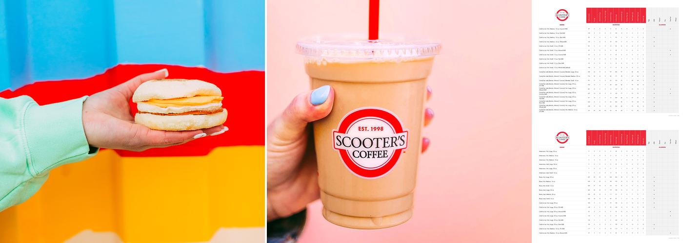 Scooter's Coffee Menu