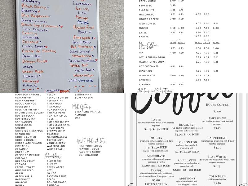Moore Local Menu