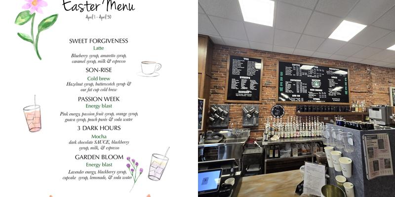 Brew & Chew Menu
