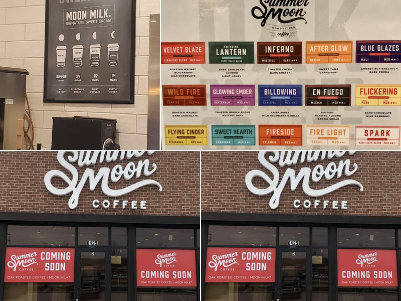 Summer Moon Coffee Menu
