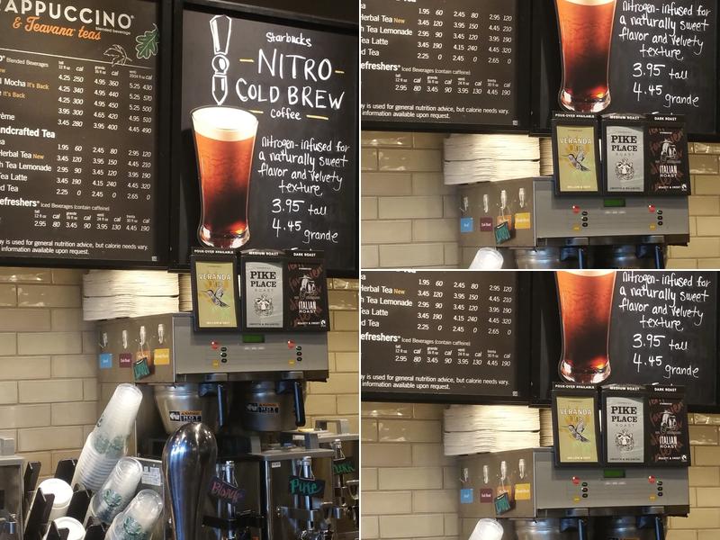 Starbucks Menu