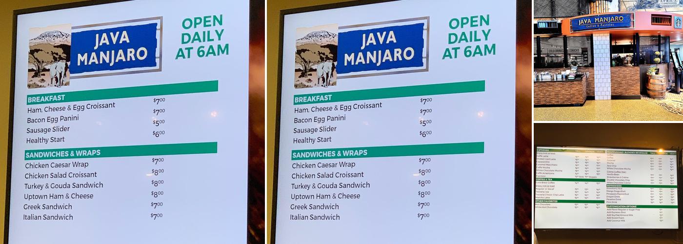 Java Manjaro Menu