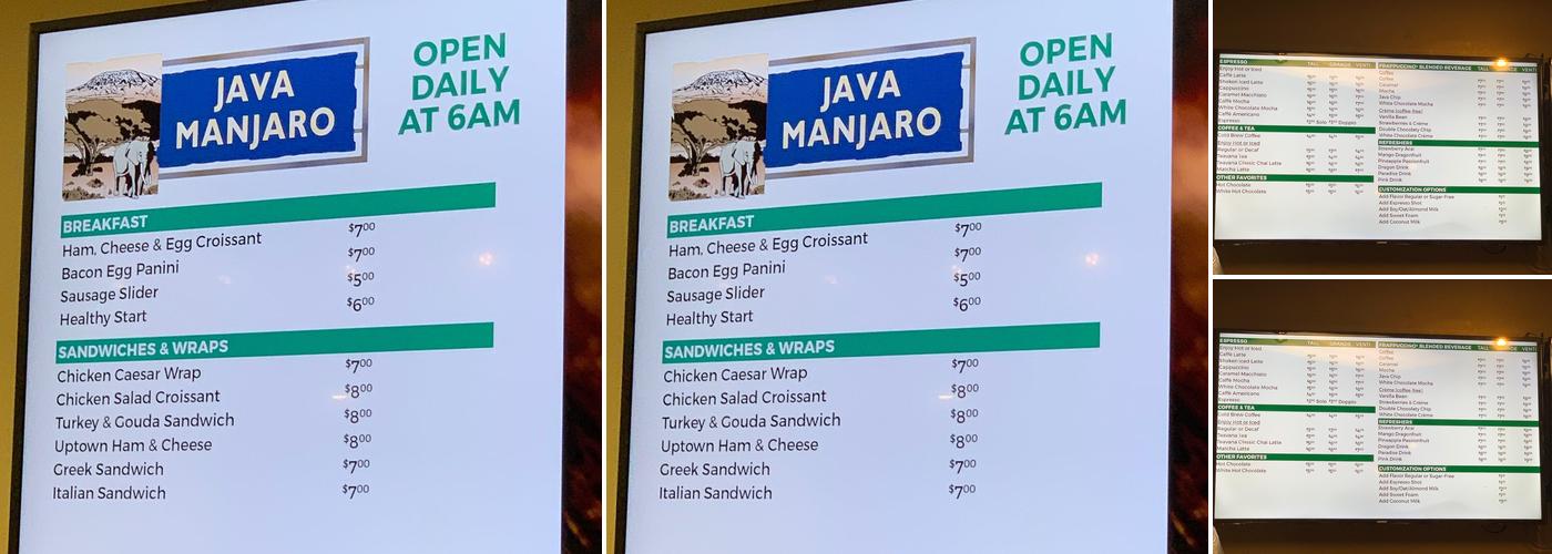 Java Manjaro Menu