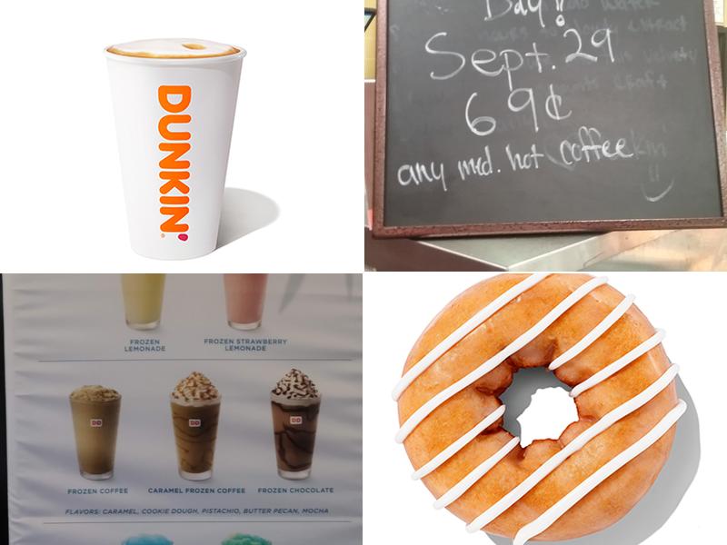 Dunkin' Menu