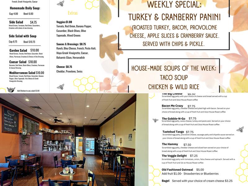 Milk and Honey Café Menu