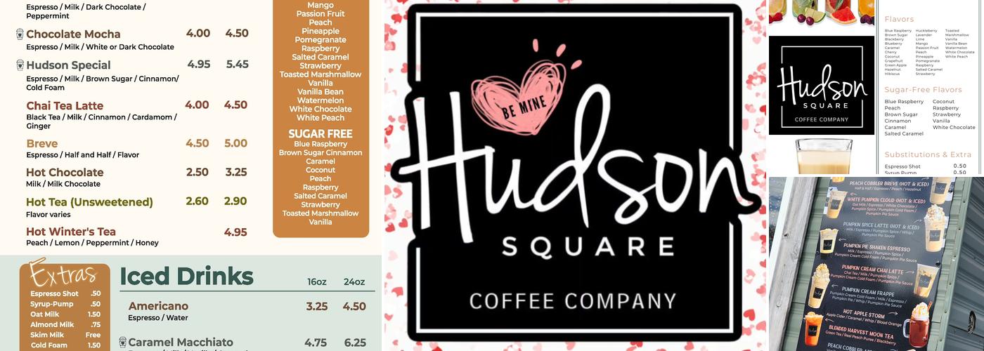 Hudson Square Coffee Company Menu