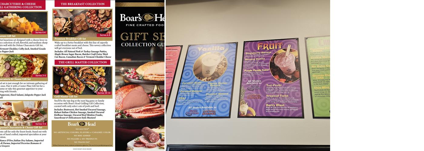 Downtown Deli, Market, Cafe Menu