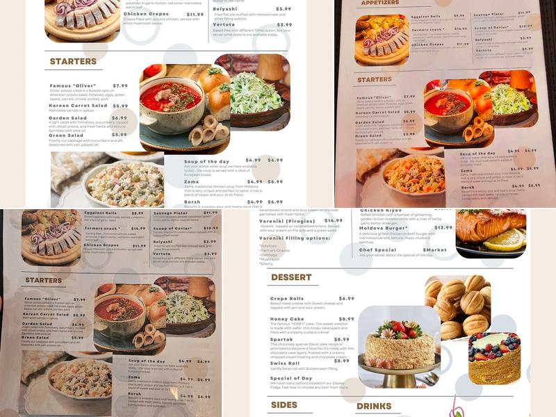 Tasteful Delights Cafe Menu