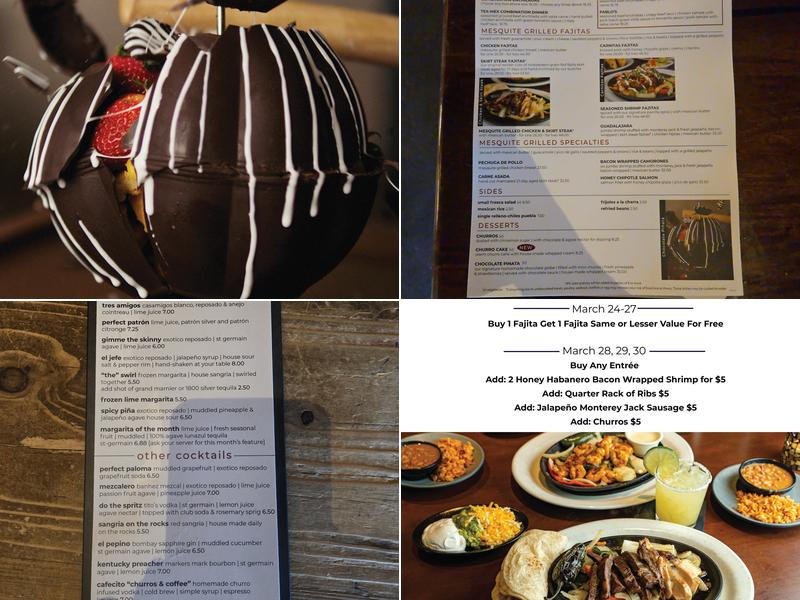 Uncle Julio's Naples Menu